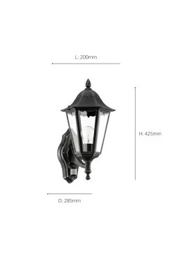 Eglo Navedon Classic Outdoor Wall Light -Eglo C96489s3