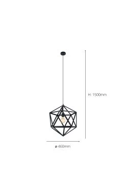 Eglo Embleton 1 Light Star Ceiling Light Pendant 7 Eglo Embleton 1 Light Star Ceiling Light Pendant -Eglo C98194s3