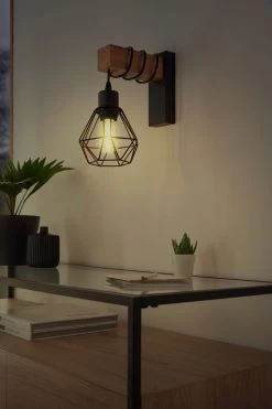 Eglo Townshend 5 Caged Wall Light -Eglo CL3591s2