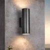 Eglo Riga 2Light LED UpDown Exterior Wall Light -Eglo D19939s