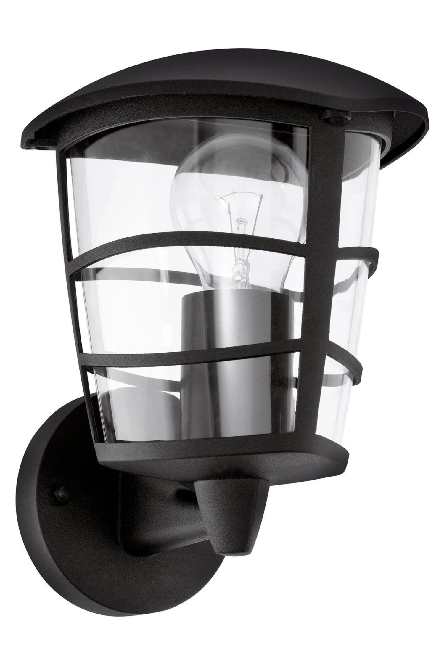 Eglo Aloria Upwards Black Exterior Wall Light 4 Eglo Aloria Upwards Black Exterior Wall Light - Image 2