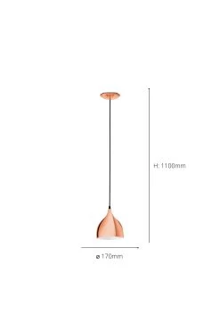Eglo Coretto D170cm Coloured Single Pendant 9 Eglo Coretto D170cm Coloured Single Pendant -Eglo D19972s4