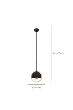 Eglo Callow 1 Light Ceiling Light Pendant 7 Eglo Callow 1 Light Ceiling Light Pendant -Eglo D19976s3