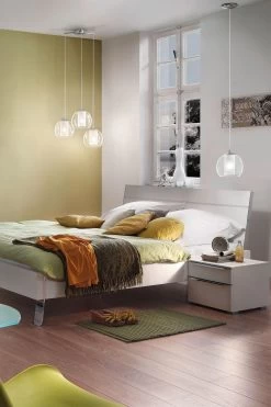 Eglo Bolsano Chrome And Clear Single Pendant