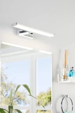Eglo Pandella 1 LED Silver 400 Bathroom Light