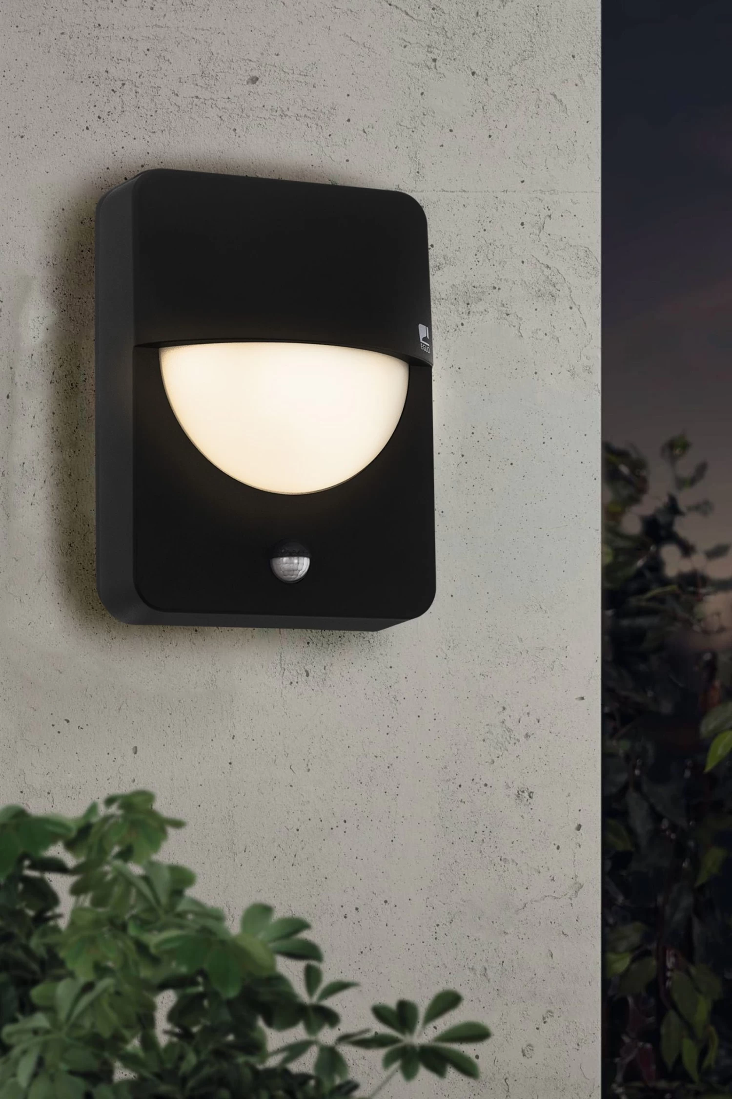 Eglo Salvanesco Black Exterior Wall Light With Sensor 3 Eglo Salvanesco Black Exterior Wall Light With Sensor