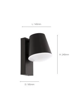 Eglo Caldiero LED Exterior Wall Light 7 Eglo Caldiero LED Exterior Wall Light -Eglo D19992s3