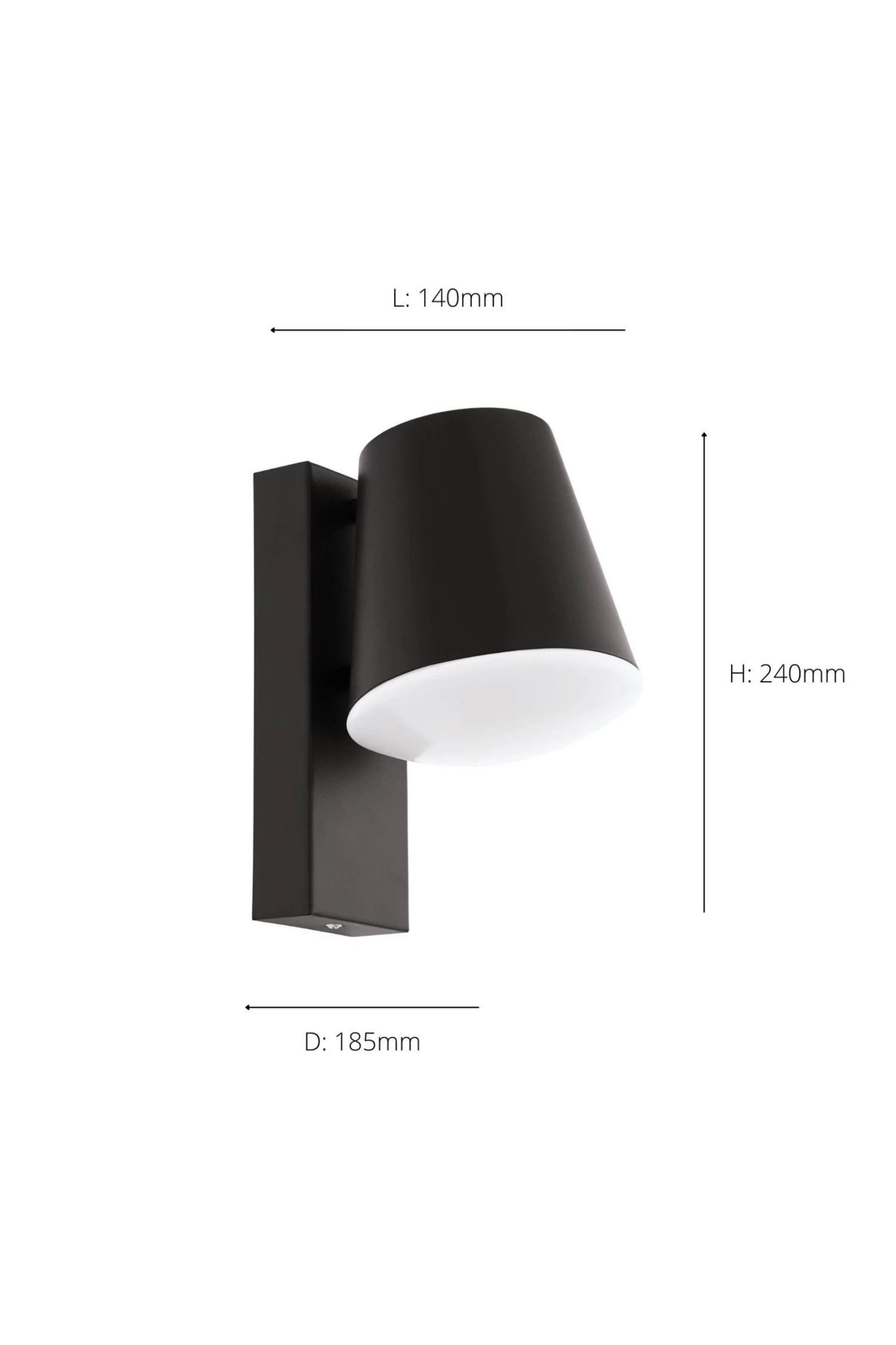Eglo Caldiero LED Exterior Wall Light 5 Eglo Caldiero LED Exterior Wall Light - Image 3