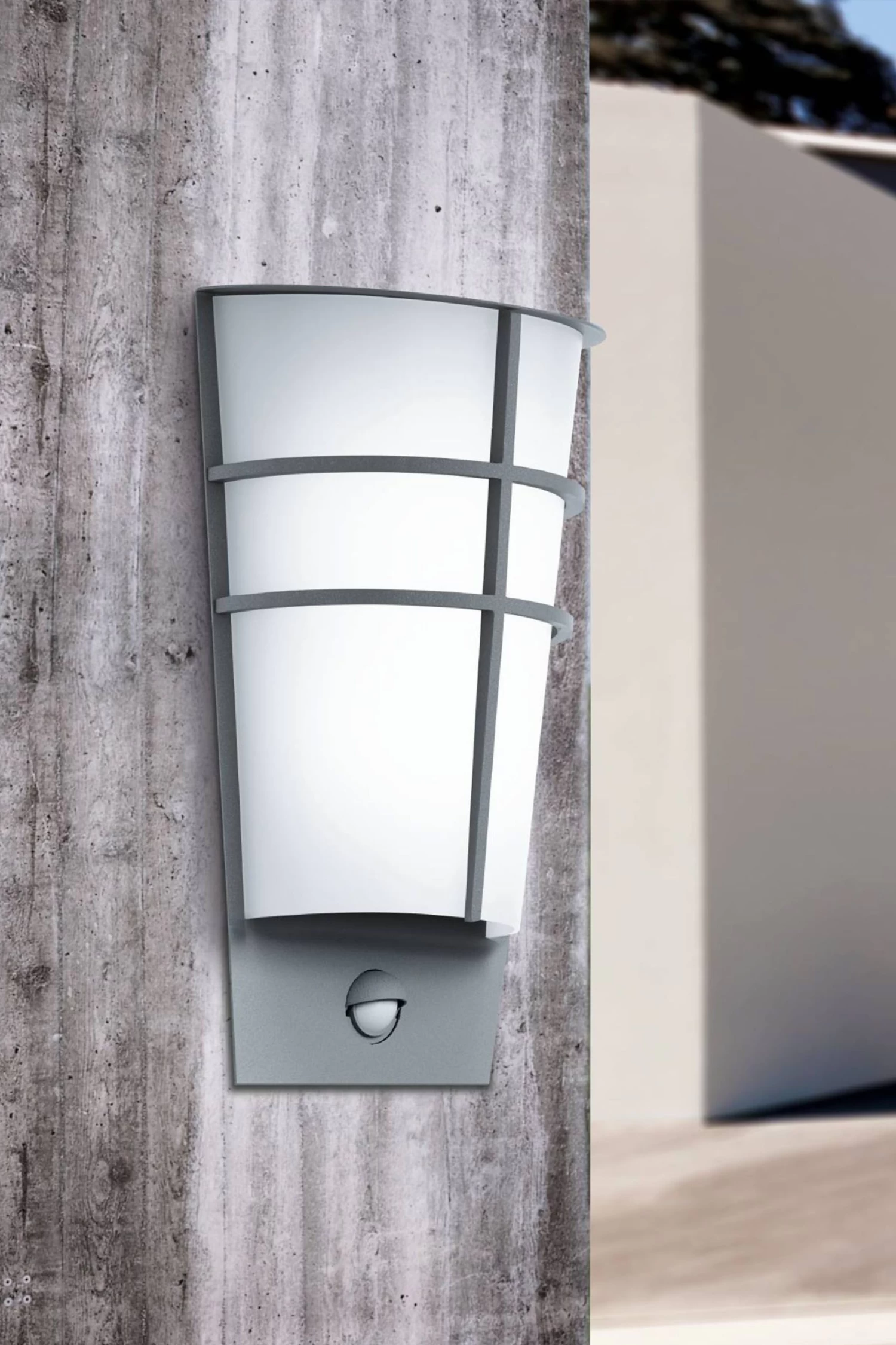 Eglo Breganzo LED 2 Light Exterior Wall Light With Sensor 4 Eglo Breganzo LED 2 Light Exterior Wall Light With Sensor - Image 2