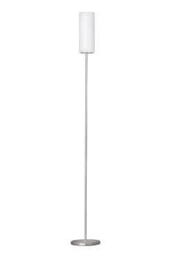 Eglo Troy 3 Nickel And Matte Floor Lamp -Eglo D19996s3