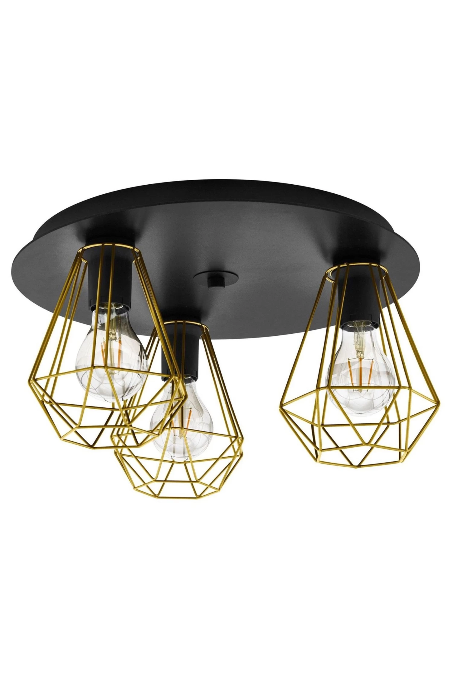 Eglo Tarbes 2 Geo 3 Light Ceiling Light 5 Eglo Tarbes 2 Geo 3 Light Ceiling Light - Image 3