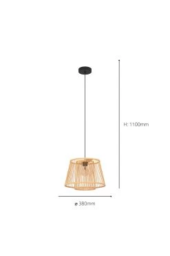 Eglo Hykeham Pendant -Eglo D20013s4