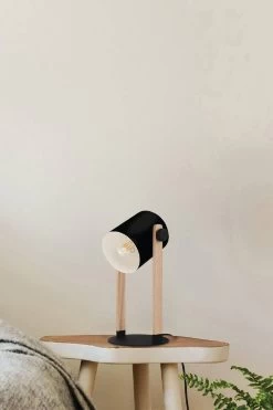 Eglo Hornwood Wood Table Lamp