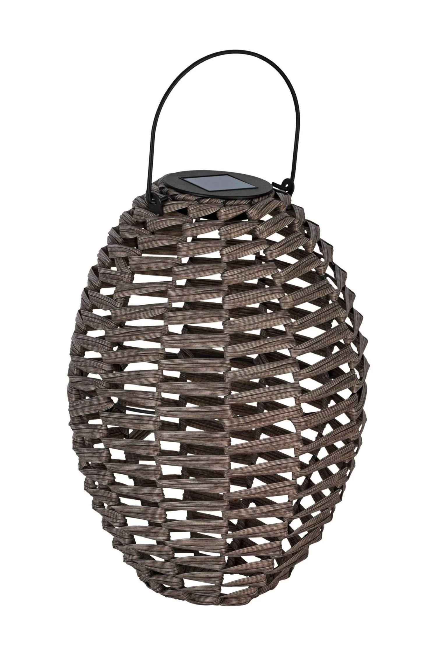Eglo Solar Outdoor Wicker Style LED Table Lamp 4 Eglo Solar Outdoor Wicker Style LED Table Lamp - Image 2