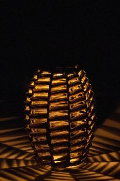 Eglo Solar Wicker Style LED Table Lamp