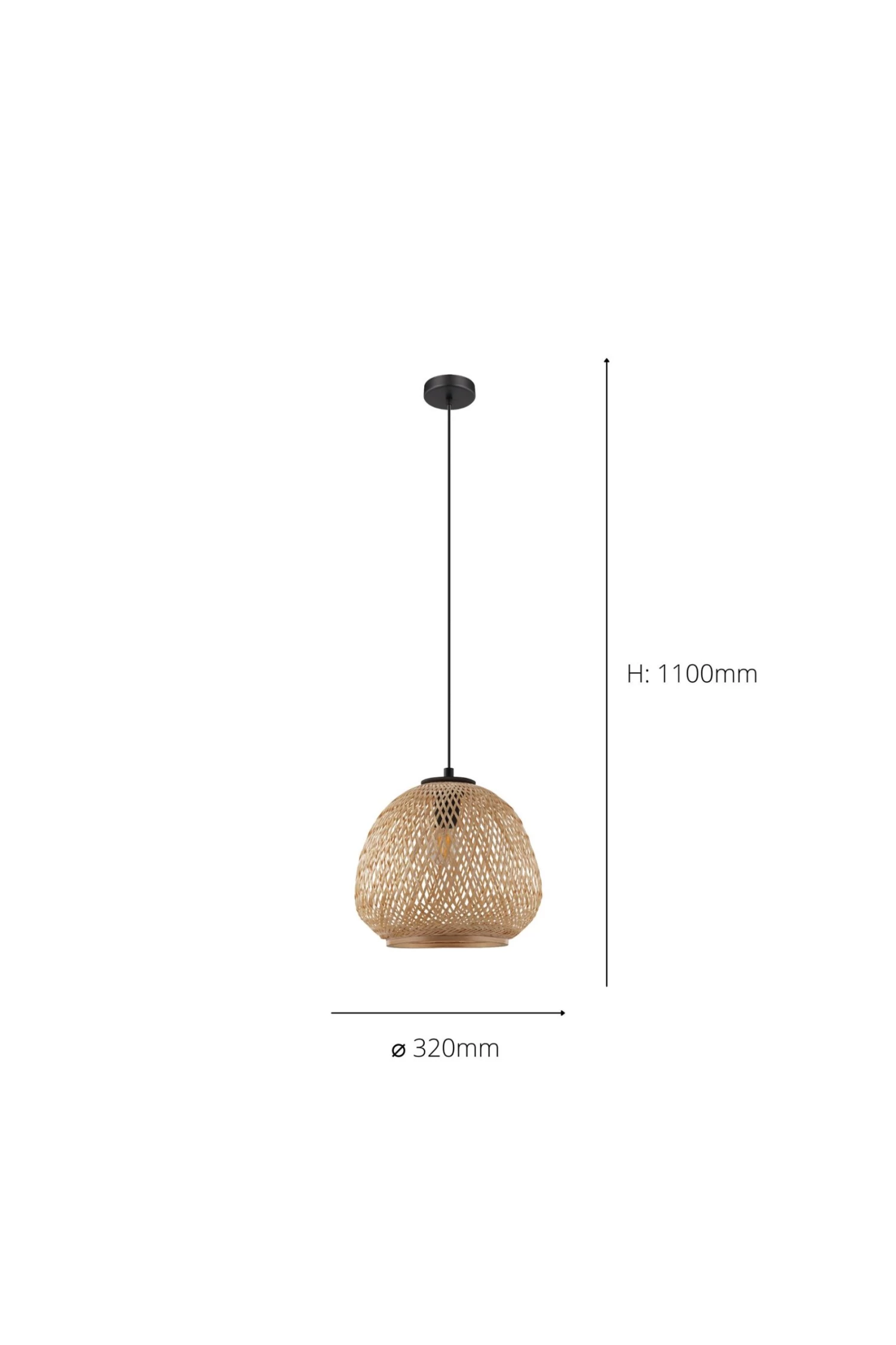 Eglo Dembley Ceiling Light Pendant 5 Eglo Dembley Ceiling Light Pendant - Image 3