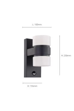 Eglo Atollari Modern Outdoor Wall Light With Sensor 9 Eglo Atollari Modern Outdoor Wall Light With Sensor -Eglo ME3485s4