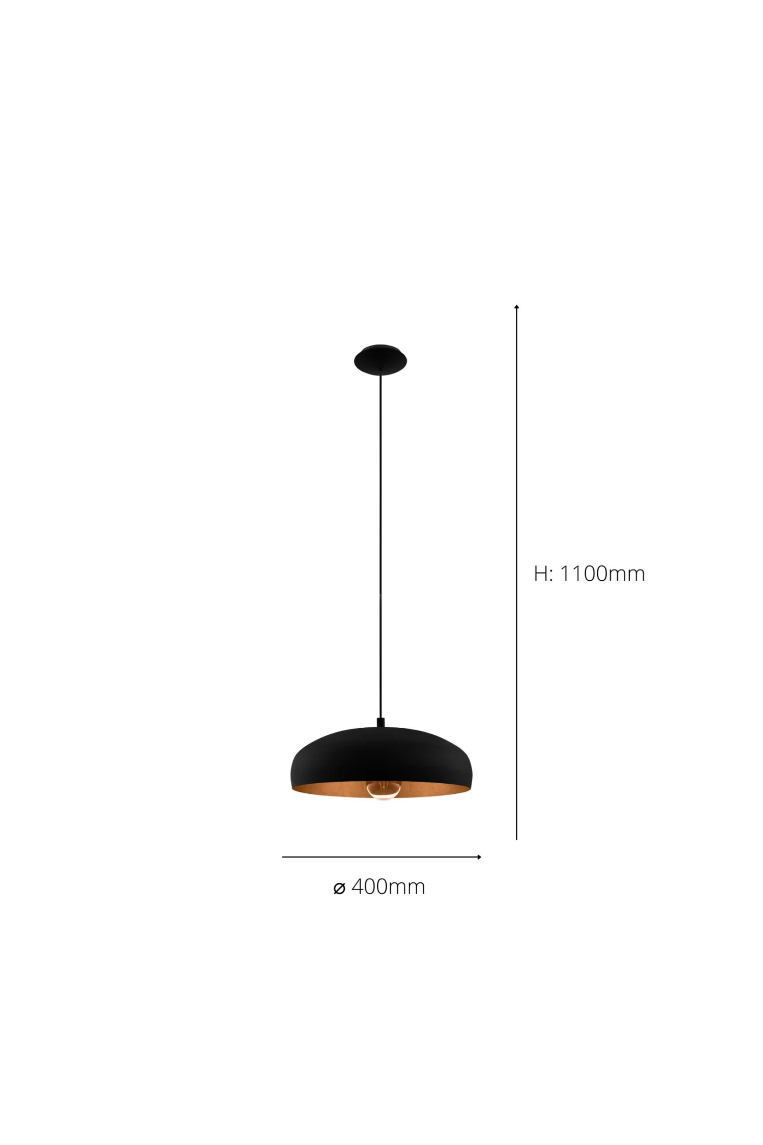 Eglo Mogano Ceiling Light Pendant 6 Eglo Mogano Ceiling Light Pendant - Image 4