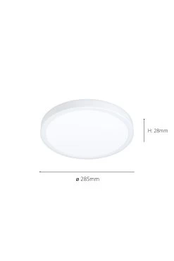 Eglo Fueva Smart Bathroom Ceiling Light -Eglo MX3716s5