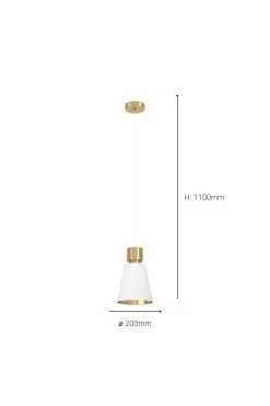 Eglo Aglientina IP20 Ceiling Light Pendant -Eglo N41153s3