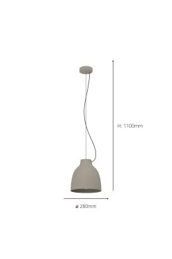 Eglo Camasca IP20 Modern Steel Ceiling Light Pendant 7 Eglo Camasca IP20 Modern Steel Ceiling Light Pendant -Eglo N41728s3