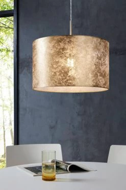 Eglo Viserbella Fabric Ceiling Light Pendant