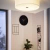 Eglo Pasteri Fabric Ceiling Light 2 Eglo Pasteri Fabric Ceiling Light -Eglo NV5996s