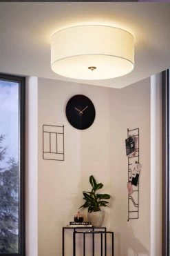 Eglo Pasteri Fabric Ceiling Light