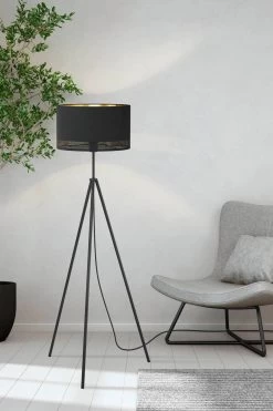 Eglo Esteperra Cut-Out Tripod Floor Lamp