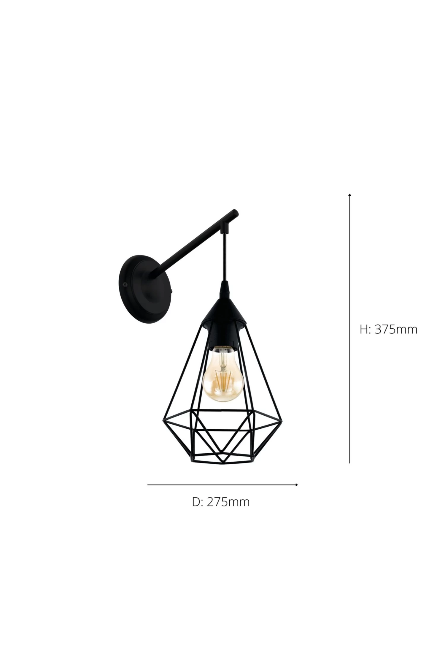 Eglo Tarbes Geometric Wall Light 5 Eglo Tarbes Geometric Wall Light - Image 3