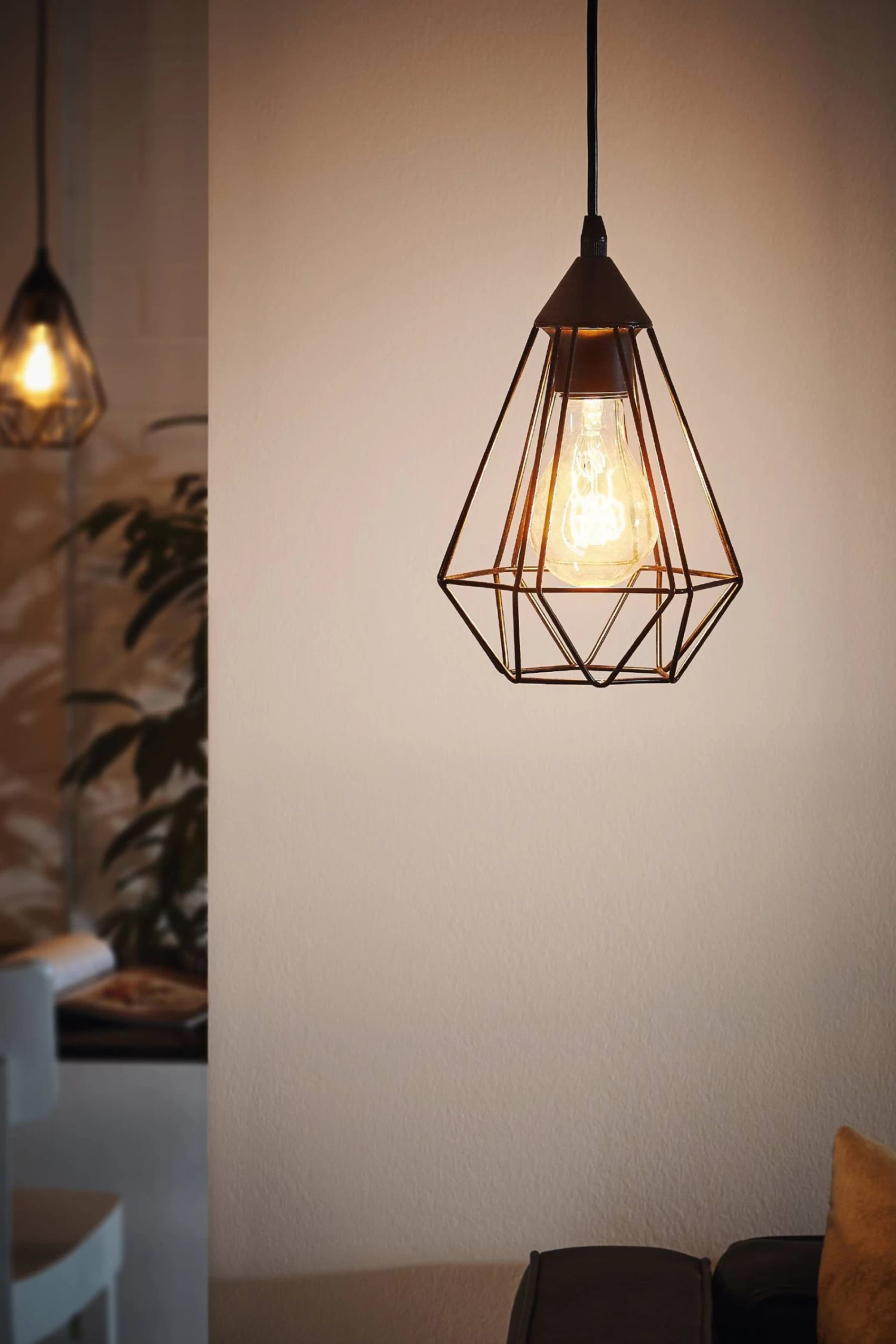 Eglo Tarbes Geometric Pendant Light 3 Eglo Tarbes Geometric Pendant Light