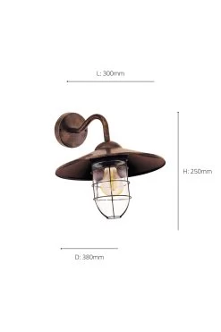 Eglo Melgoa Outdoor Wall Light -Eglo TW0757s3