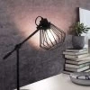 Eglo Tabillano Caged Industrial Desk Lamp 2 Eglo Tabillano Caged Industrial Desk Lamp -Eglo U73329s