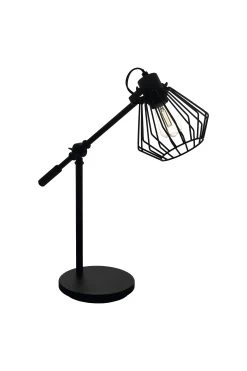 Eglo Tabillano Caged Industrial Desk Lamp -Eglo U73329s2