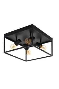 Eglo Silentina 4 Light Square Caged Spotlights 8 Eglo Silentina 4 Light Square Caged Spotlights -Eglo U73330s3
