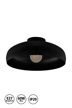 Eglo Mogano 1 Light Vintage Ceiling Light -Eglo U73337s5