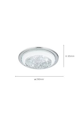 Eglo Acolla 1 Light Ceiling Light 7 Eglo Acolla 1 Light Ceiling Light -Eglo U73346s3