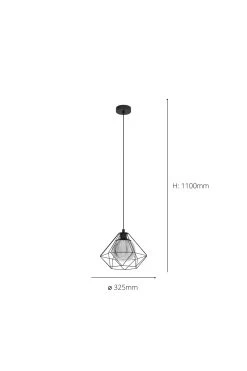 Eglo Vernham 1 Light Ceiling Light Pendant 7 Eglo Vernham 1 Light Ceiling Light Pendant -Eglo U73352s3