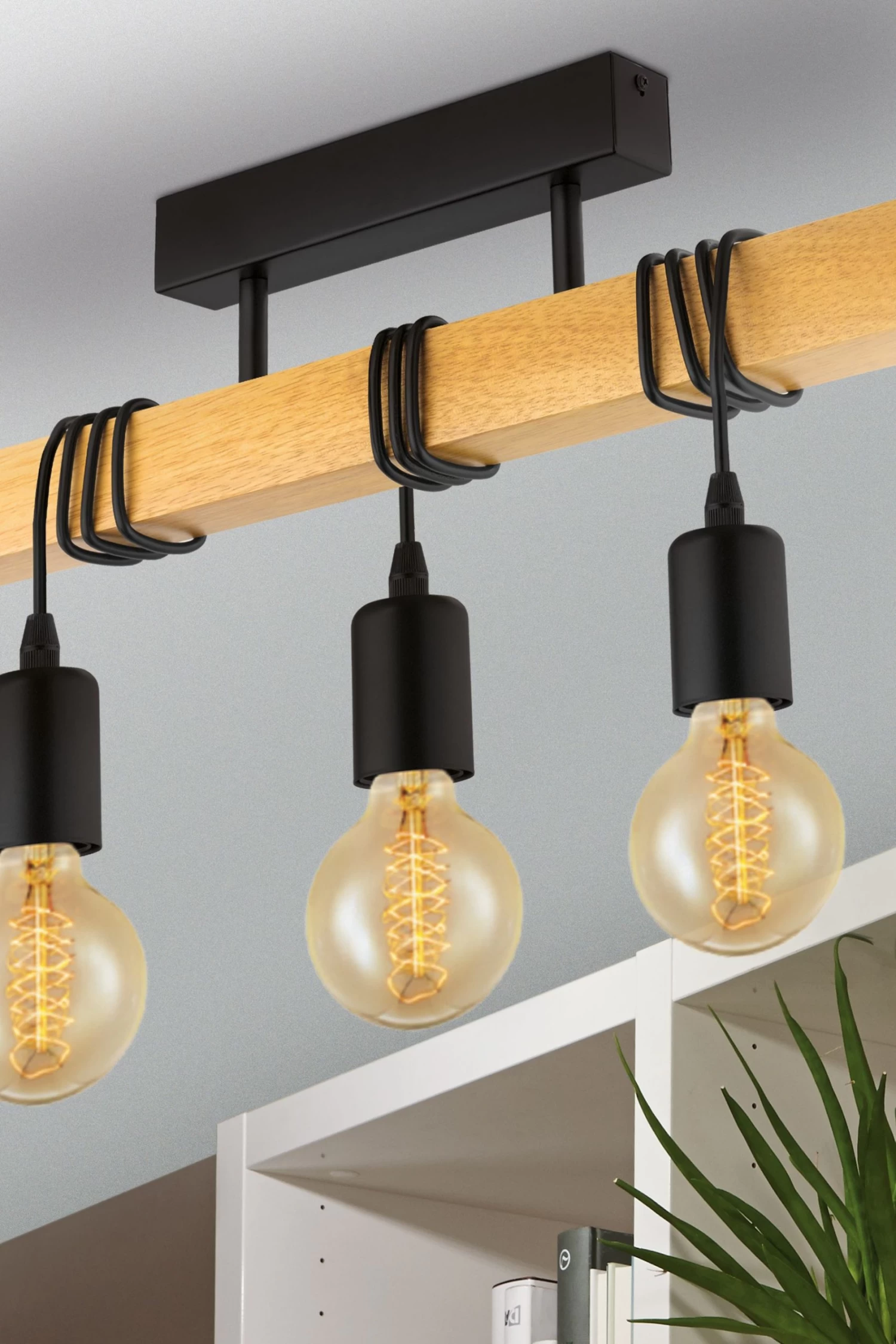 Eglo Townshend 3 Light Ceiling Light 3 Eglo Townshend 3 Light Ceiling Light