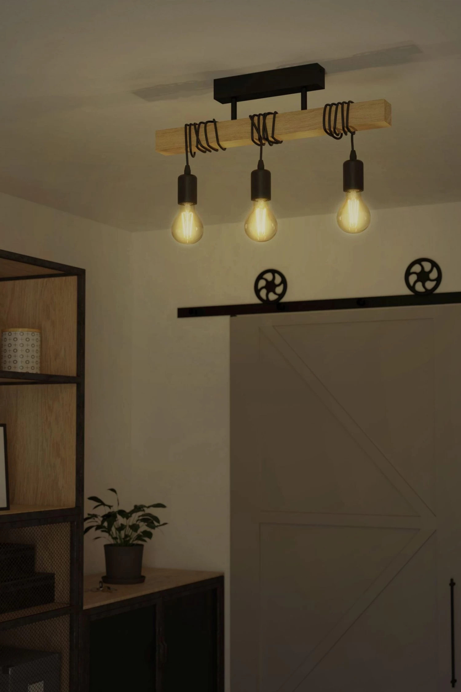 Eglo Townshend 3 Light Ceiling Light 4 Eglo Townshend 3 Light Ceiling Light - Image 2