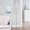 Eglo Pasteri Fabric Floor Lamp -Eglo U73355s