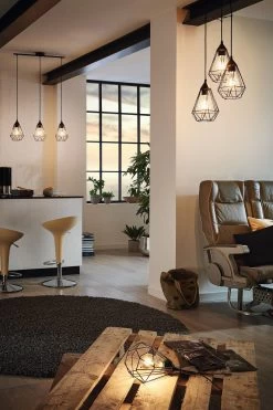 Eglo Tarbes Geometric Pendant Light