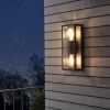 Eglo Alamonte 1 Caged Industrial Outdoor Wall Light