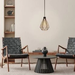 Eglo Adwickle Single Drop Pendant In Black And Wrapped With Natural Hemp Yarn 15 Eglo Adwickle Single Drop Pendant In Black And Wrapped With Natural Hemp Yarn -Eglo eglo adwickle single drop pendant in black and wrapped with natural hemp yarn p23737 90636 image