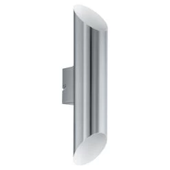 Eglo -Eglo eglo agolada outdoor ip44 led wall light in steel and white p9 19 image