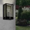 Eglo Alamonte 3 PIR IP44 Exterior Wall Light In Black -Eglo eglo alamonte 3 pir ip44 exterior wall light in black p22500 83974 image