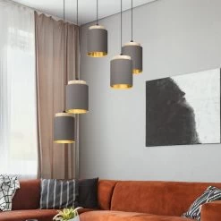 Eglo Albariza Five Drop Pendant With Wooden Lamp Holders And Cappuccino Shades 9 Eglo Albariza Five Drop Pendant With Wooden Lamp Holders And Cappuccino Shades -Eglo eglo albariza five drop pendant with wooden lamp holders and cappuccino shades p23922 92631 image