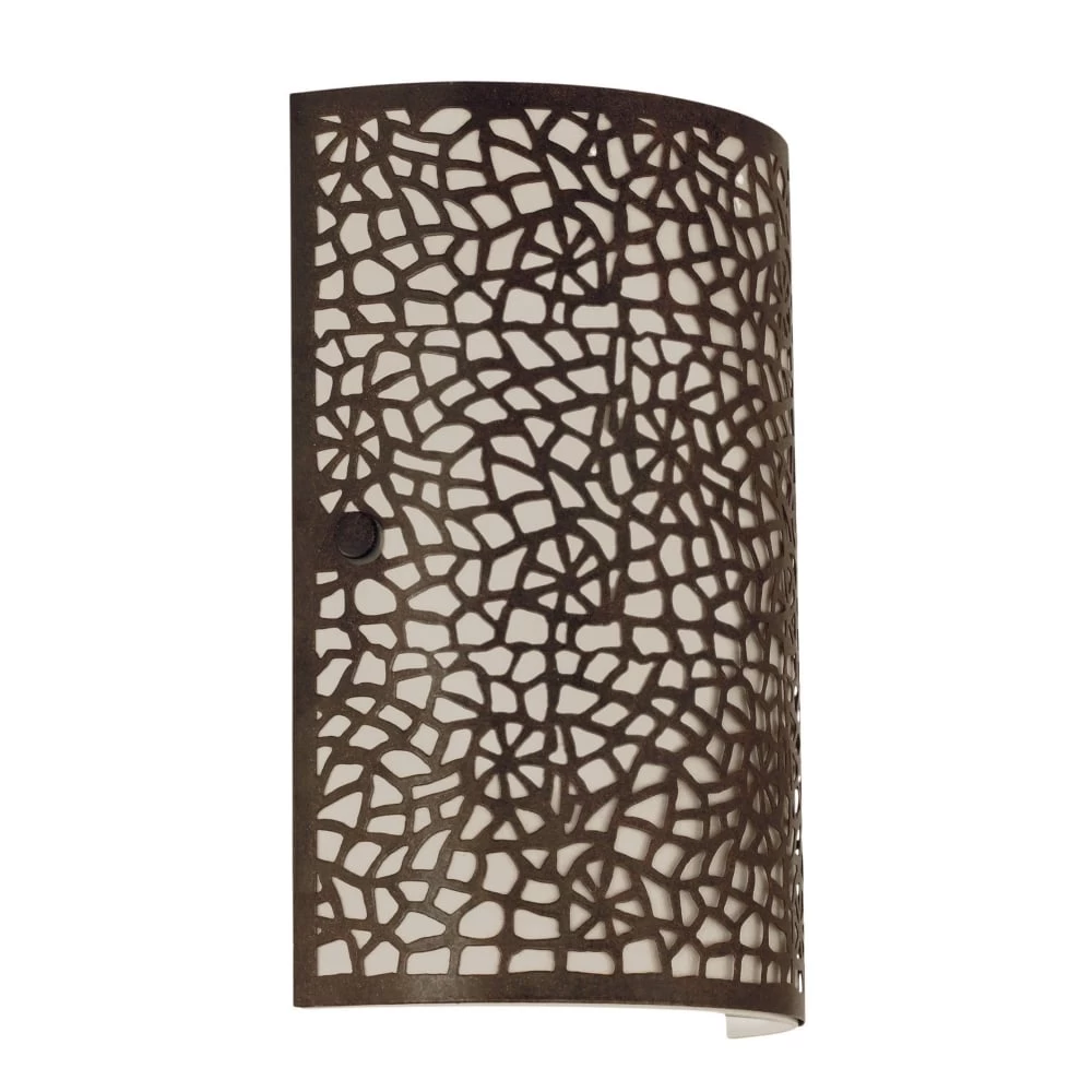 Eglo Almera Wall Light In Antique Brown 3 Eglo Almera Wall Light In Antique Brown