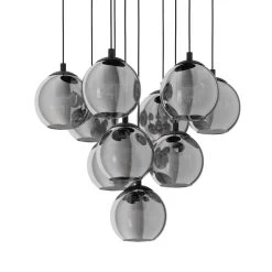 Eglo Ariscani 10 Drop Pendant With Transparent Black Vaporized Glass 8 Eglo Ariscani 10 Drop Pendant With Transparent Black Vaporized Glass -Eglo eglo ariscani 10 drop pendant with transparent black vaporized glass p17550 54780 image