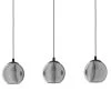 Eglo Ariscani Triple Bar Pendant With Transparent Black Vaporized Glass 1 Eglo Ariscani Triple Bar Pendant With Transparent Black Vaporized Glass -Eglo eglo ariscani triple bar pendant with transparent black vaporized glass p17548 54768 image